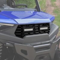 Front Mesh Grille with LED Accent Light Bar for Polaris Ranger SP 570 / Crew SP 570 - Image 6
