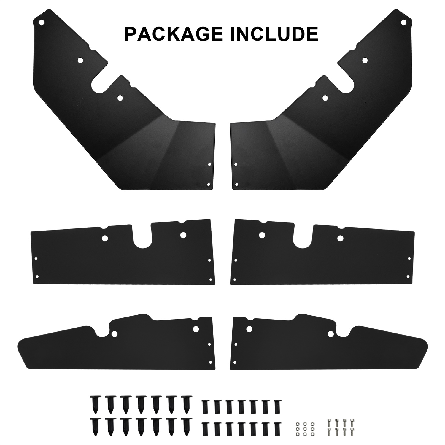 Lower Door Panels Insert Kit for RZR PRO XP, Lower Door Trim Kit Door Valance for Polaris RZR PRO XP 2020-2023, RZR PRO R/Turbo R - Image 6