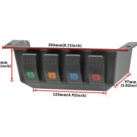 Switch Panel for Polaris RZR XP 1000 2014-2018 - Image 7