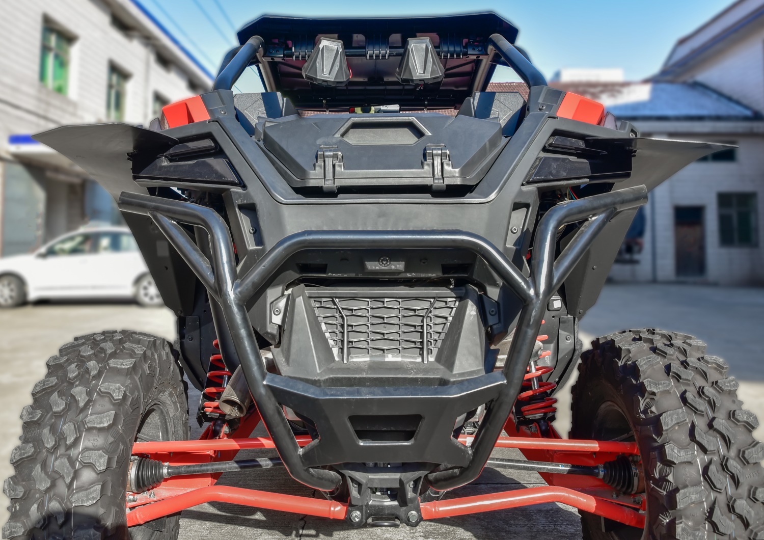 Front & Rear Wider Fender Flares Mud Flaps Mud Guards for Polaris RZR PRO XP/XP 4 - Image 7