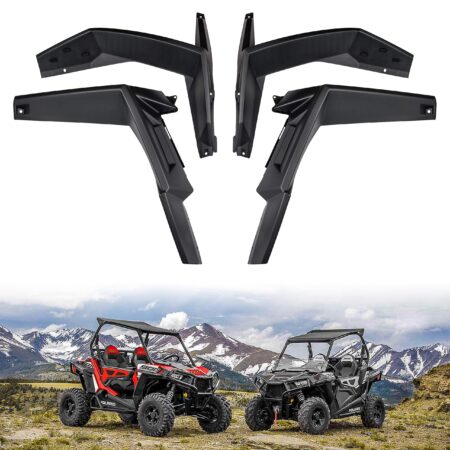 Front Rear Fender Flares Kit for Polaris RZR 900 / S 900 / Trai 900 / Trail 2015-2022