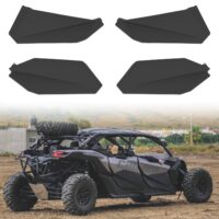 Lower Door Inserts Panels with Built-in Metal Frame for Can Am Maverick X3 Max RS DS 2017-2023