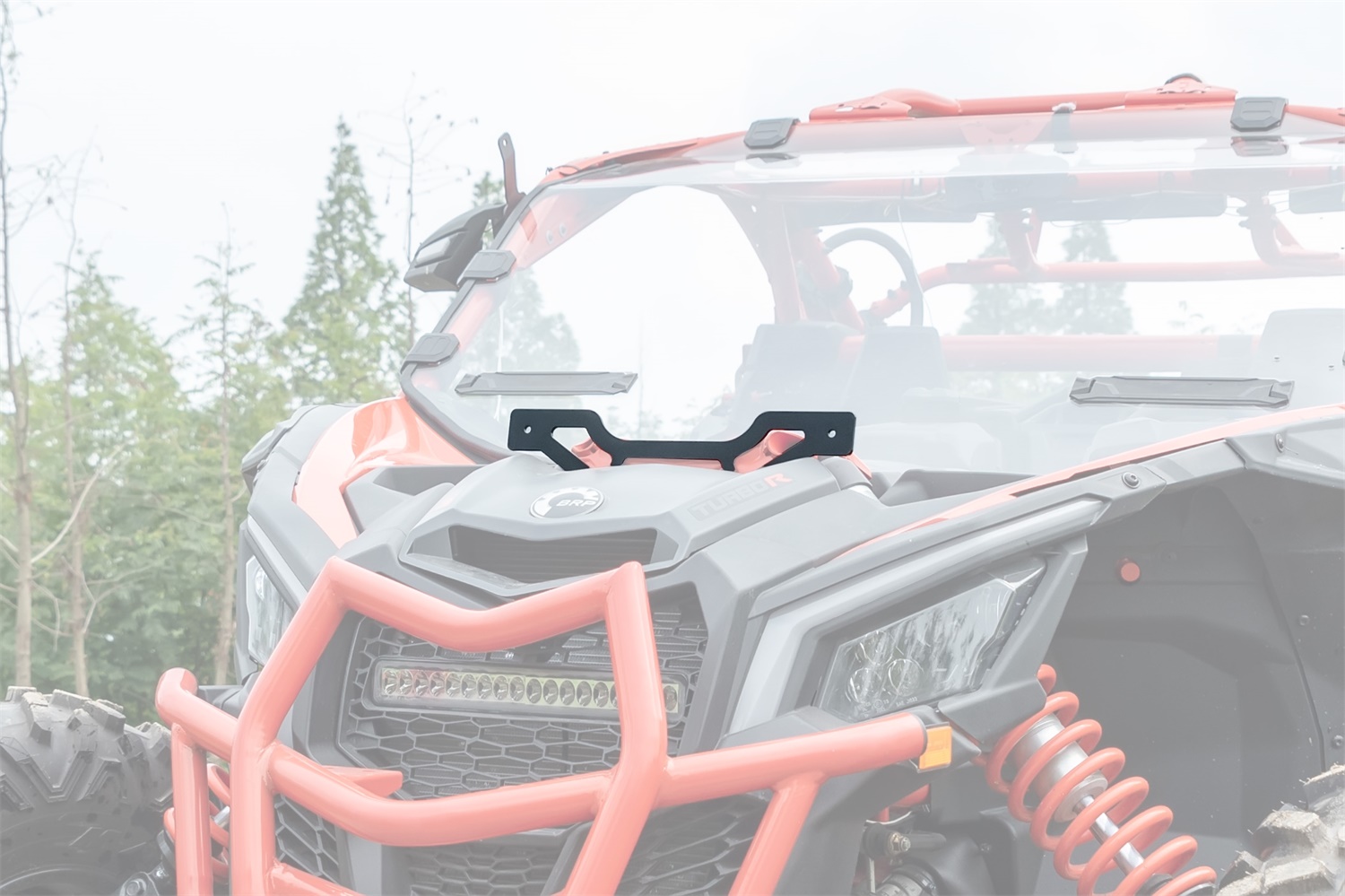 Shock Tower LED Light Bar Bracket Mount Kit for Can-Am Maverick X3 X RS Turbo R 2017-2021 - Image 4