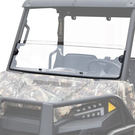 Clear Front Half Windshield for Polaris Ranger 570 Midsize Ranger 500 Crew 570 SP 570 Mid Size 2015+