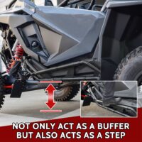 Nerf Bars Rock Sliders Side Bumper Tree Kickers for Polaris RZR PRO XP/PRO R/Turbo R - Image 4