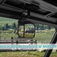 Premium Adjustable Convex RearView Mirror for Polaris Ranger XP 1000 Ranger 570 900 1000 Crew/Can Am Defender - Image 5