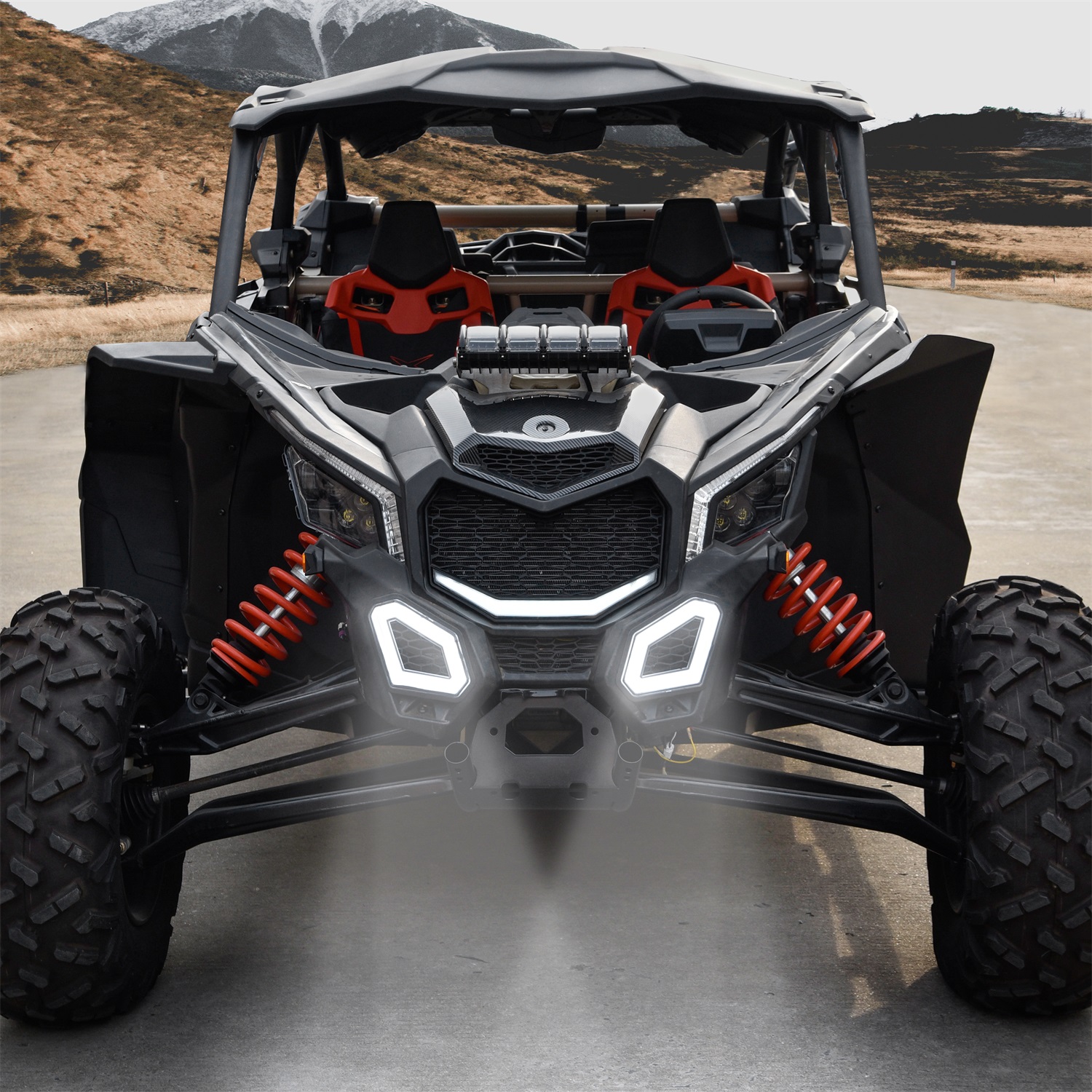 LED Front Accent Light for Can-Am Maverick X3 MAX Turbo R RR 2017-2023 - Image 6