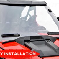 Poly Vented Full Windshield for Polaris RZR Turbo R/ RZR PRO XP/PRO R - Image 6