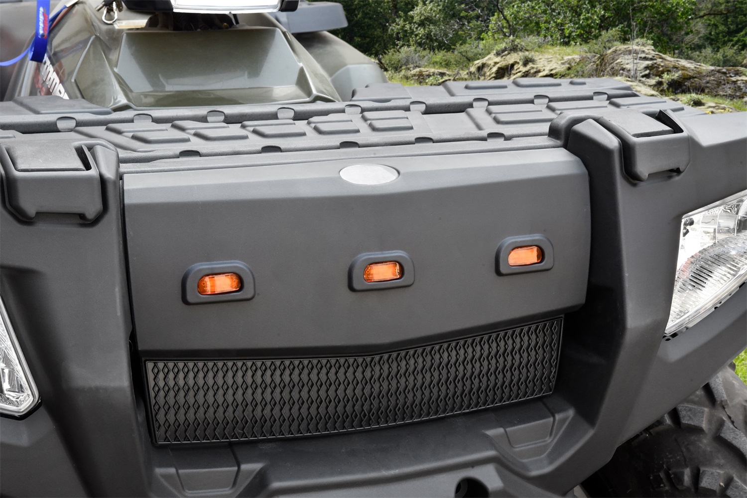 Front Bumper Panel with Light for Polaris Sportsman 400 450 500 600 700 800 X2 2005-2010 - Image 4