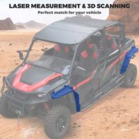 Front & Rear Extended Fender Flares for Polaris General 1000/ General 4 1000 - Image 5