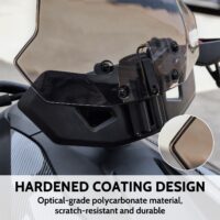 Dark Tinted Front Windshield for Can-Am Ryker All Models - Image 4