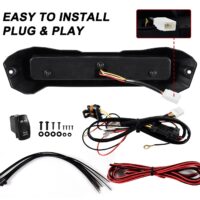 LED Rear Center 3rd Brake Stop Lamp Taillight Accent Light Auxiliary Lamp for Polaris RZR PRO R - Image 4