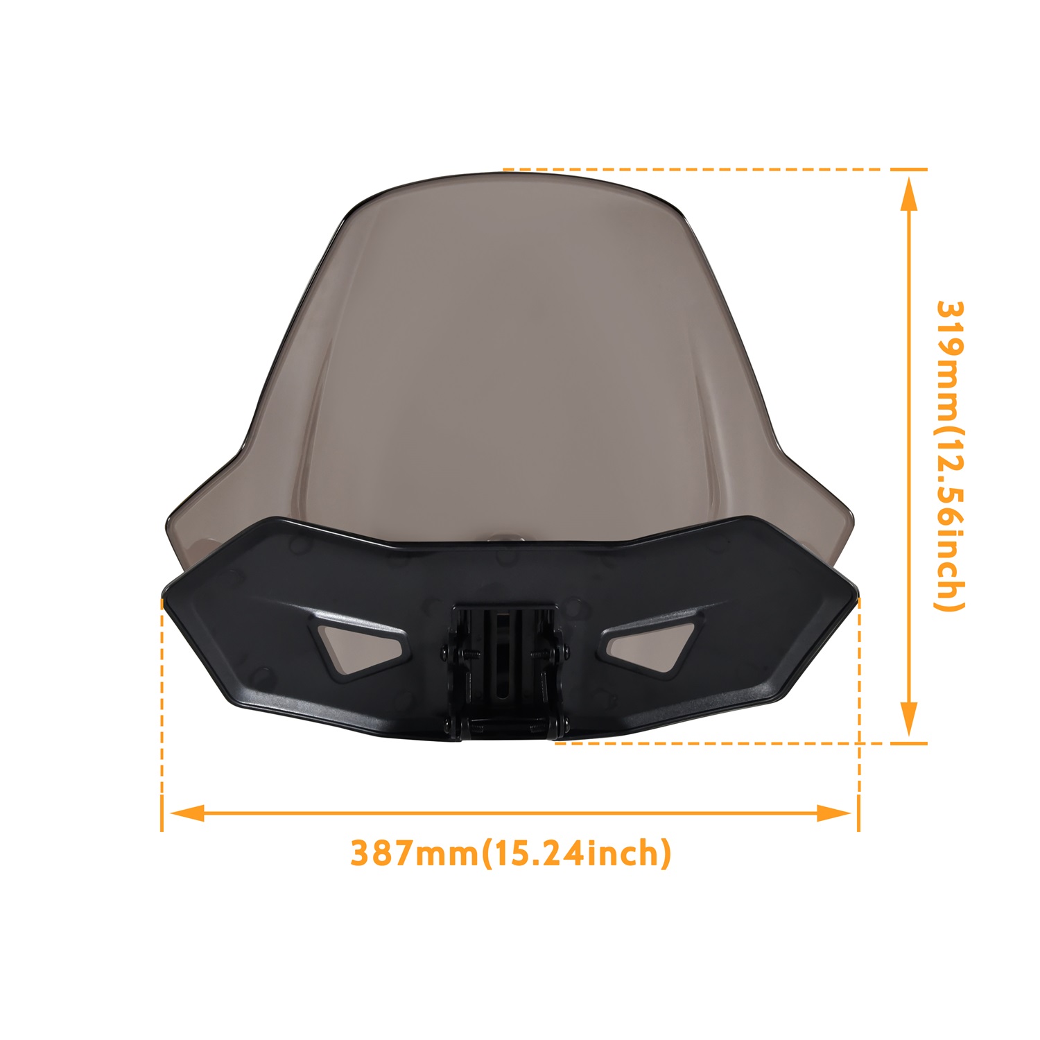 Dark Tinted Front Windshield for Can-Am Ryker All Models - Image 7