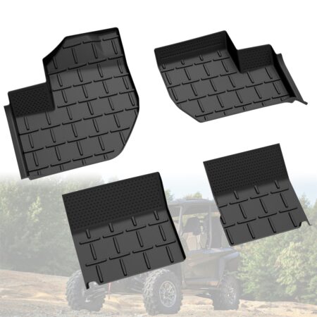 TPE Floor Mats for Yamaha Wolverine RMAX4 1000 2021-2023, Wolverine X4 2018-2020