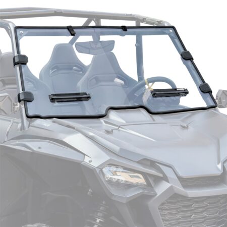 Hard Coat Poly Vented Front Full Windshield for Honda Talon 1000 2019-2023