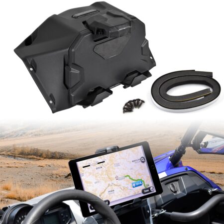 Electronic Device Mounts with Storage Box Organizer Tray for Yamaha YXZ 1000 2019-2023