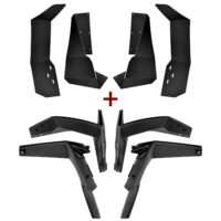 Front & Rear Extended XXL Mud Flaps and Fender Flares for Polaris RZR 900 Trail/RZR Trail S 900 1000 - Image 6