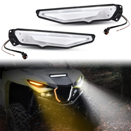 LED Turn Signal Daytime Running Lights for Yamaha Wolverine RMAX2 RMAX4 1000 2021-2024