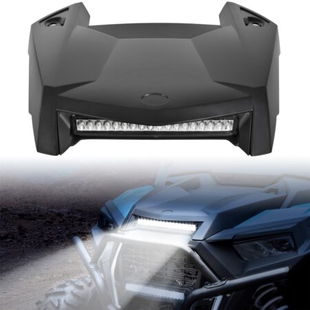 Turbo Hood Scoop with LED Spotlight for Polaris RZR XP 1000/ XP 4 1000/ TURBO XP 4 / TURBO S 4 2019-2023