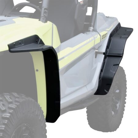 Wider Fender Flares Front Rear Extended Mud Flaps Mud Guards Extension for Yamaha Wolverine RMAX 2 1000 2021-2024