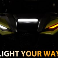 LED Turn Signal Daytime Running Lights for Yamaha Wolverine RMAX2 RMAX4 1000 2021-2024 - Image 2