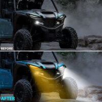 LED Turn Signal Daytime Running Lights for Yamaha Wolverine RMAX2 RMAX4 1000 2021-2024 - Image 3