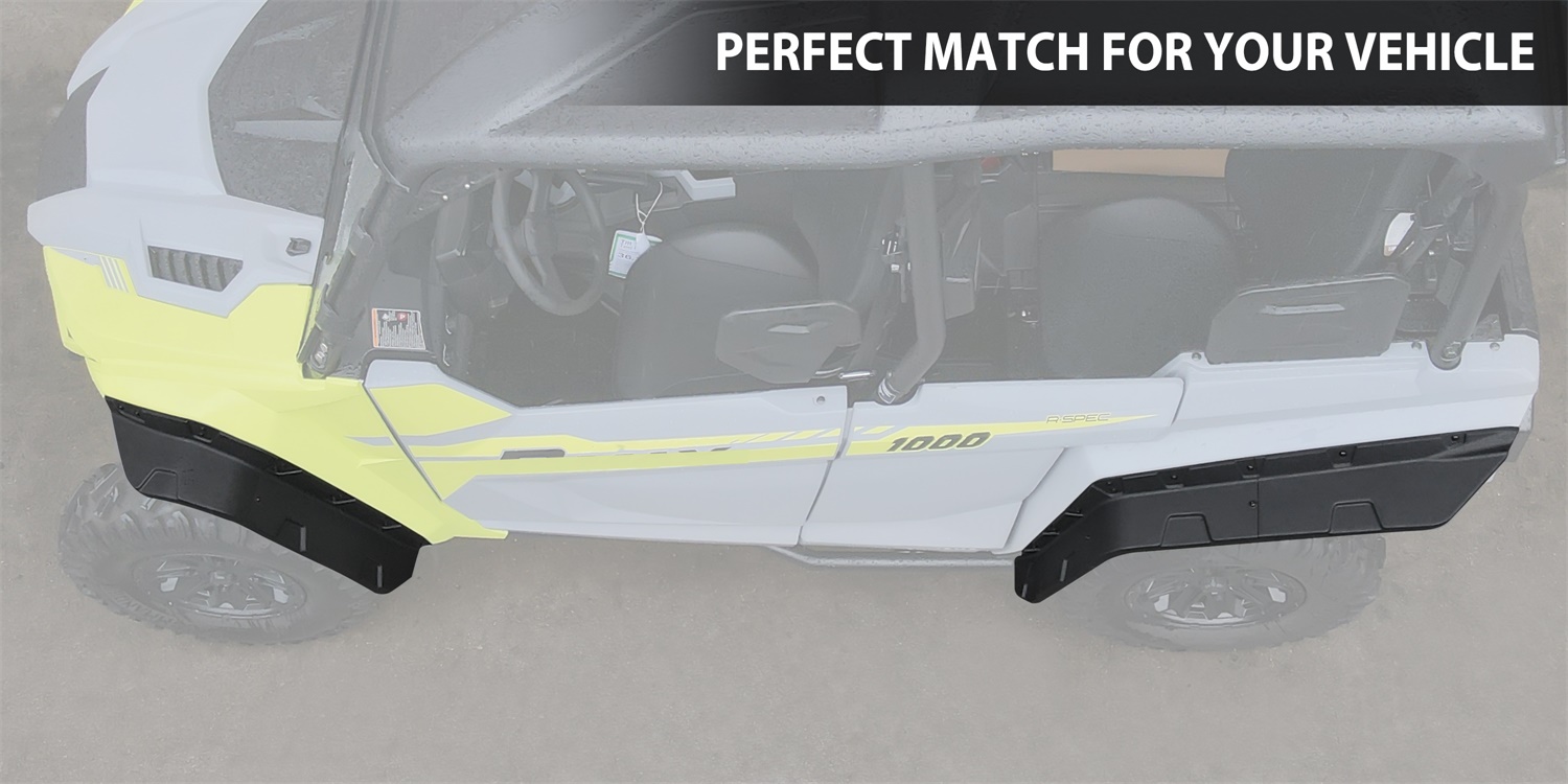 Wider Fender Flares Front Rear Extended Mud Flaps Mud Guards Wider Fender Flares Front Rear Extended Mud Flaps Mud Guards