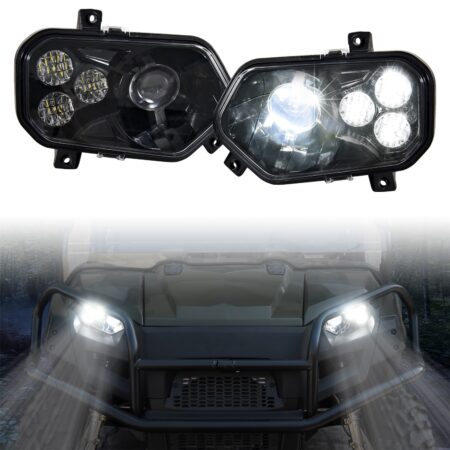 LED Headlights with Angel Eye for Polaris Ranger 570 Full Size 2016-2023