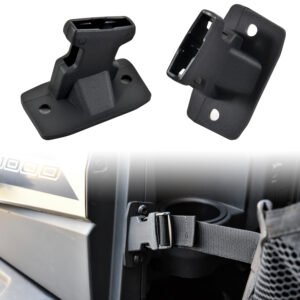 Front Door Net Female Buckles Side Safety Net Fastener Base Support for Polaris Ranger XP 1000 900 Crew 2016-2020