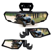 Side Mirrors and Center Convex Rear View Mirror for Polaris RZR XP 1000/ XP 4 1000 Ultimate/Sport/Premium 2024