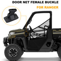 Front Door Net Female Buckles Side Safety Net Fastener Base Support for Polaris Ranger XP 1000 900 Crew 2016-2020 - Image 2
