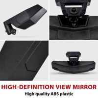 Side Mirrors and Center Convex Rear View Mirror for Polaris RZR XP 1000/ XP 4 1000 Ultimate/Sport/Premium 2024 - Image 4