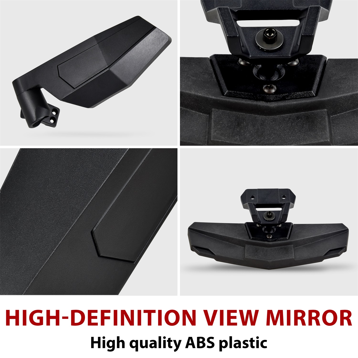 Side Mirrors and Center Convex Rear View Mirror for Polaris RZR XP 1000/ XP 4 1000 Ultimate/Sport/Premium 2024 - Image 4