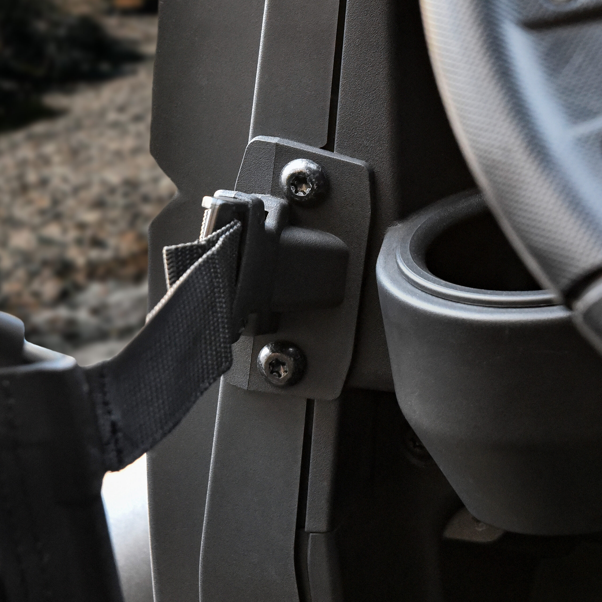 Front Door Net Female Buckles Side Safety Net Fastener Base Support for Polaris Ranger XP 1000 900 Crew 2016-2020 - Image 6