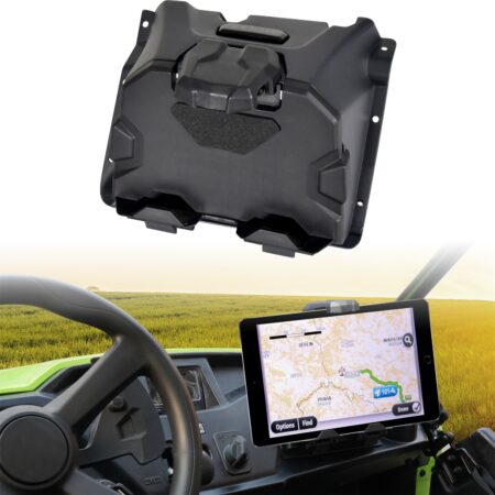Electronic Device Holder GPS Phone Tablet Holder Mount with Extra Storage Box for Honda Pioneer 520 2021 2022 2023