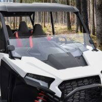 Clear Front Half Windshield Lightly Dustproof Durable Poly Half Windscreen for Polaris RZR XP 1000 / XP 4 1000 2024+ - Image 6
