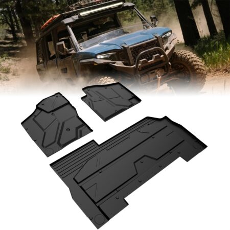 TPE Front and Rear Row Floor Mats Floor Liners for Polaris Xpedition XP 5/ ADV 5 2024+
