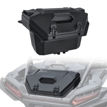 Poly 55 QT Rear Cargo Storage Box for Polaris RZR XP 1000/ XP 4 1000 2024+ Accessories, Replace OEM #2884525