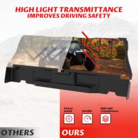 Lightly Waterproof Rear Windshield Rear Windowfor Polaris RZR XP 1000 / XP 4 1000 2024+ - Image 4