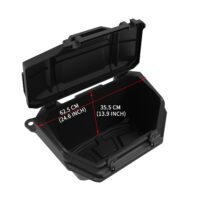 Poly 55 QT Rear Cargo Storage Box for Polaris RZR XP 1000/ XP 4 1000 2024+ Accessories, Replace OEM #2884525 - Image 6