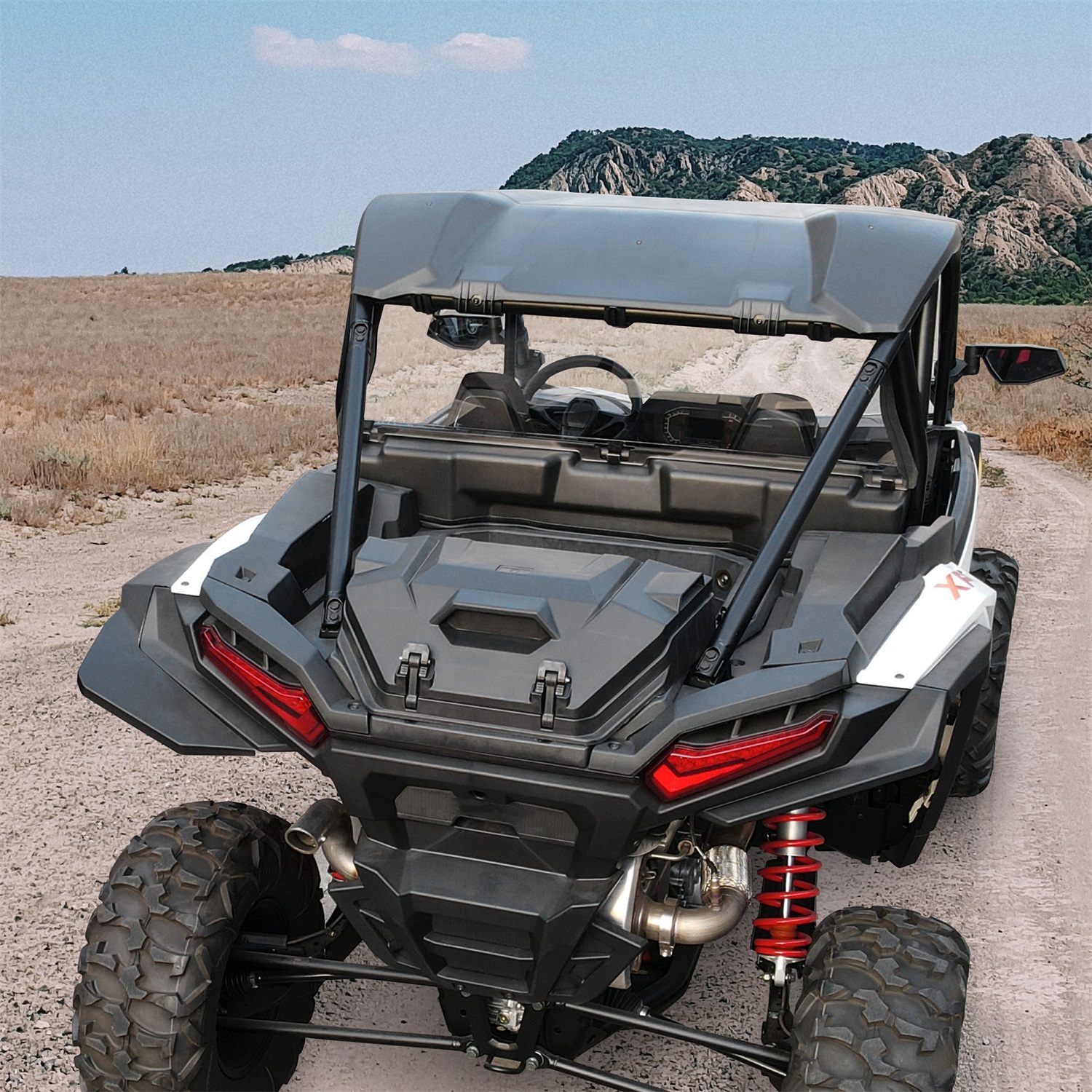 Lightly Waterproof Rear Windshield Rear Windowfor Polaris RZR XP 1000 / XP 4 1000 2024+ - Image 6