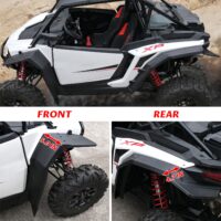 Front & Rear Full Coverage Fender Flares Mud Flaps Mud Guards for