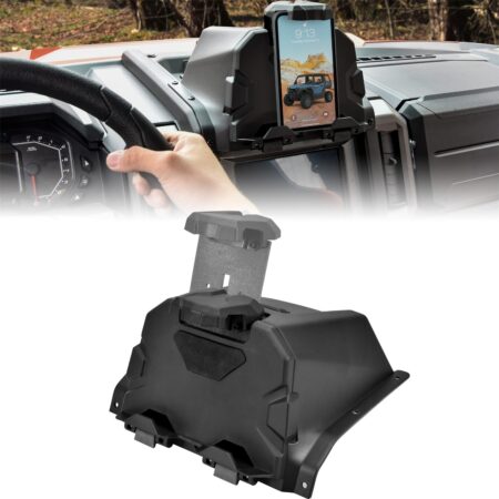 Tablet Phone Device Holder with Extra Storage Box for Polaris Xpedition XP/XP 5/ADV/ADV 5 2024+