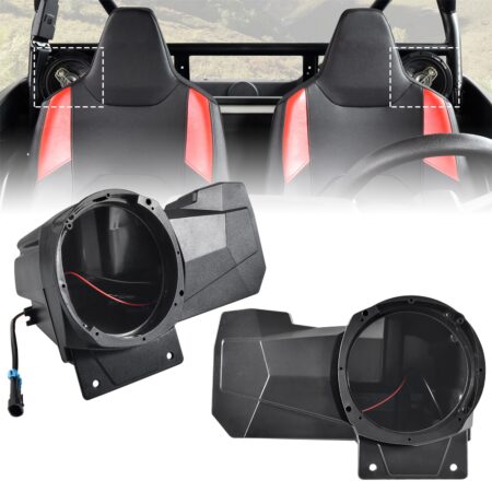 Sport Speaker Enclosures for Polaris RZR XP 1000/XP 4 1000 2024+ (2PCS, Support 6.5" Speakers)