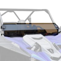 Dark Tinted Front Half Windshield for Yamaha YXZ 1000R/SE/SS/SS SE/SS XTR 2019-2024