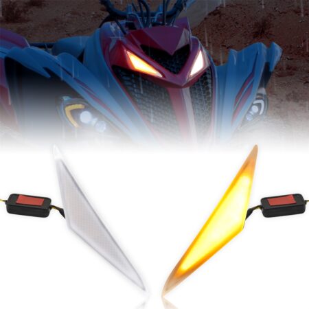 LED Turn Signal Front Grille Accent Lights for Yamaha Raptor 700 2013-2024