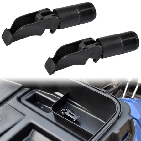 Front Storage Rack Latch Kit Front Storage Cargo Box Latch Kit Hinge Kit for Polaris Sportsman 500 550 850 XP 1000 2010-2024