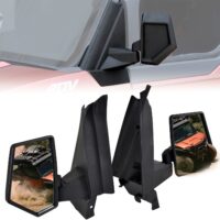 Adjustable Folding Side Mirrors for Polaris XPEDITION XP/XP 5/ADV/ADV 5 2024+,Replace #2884491