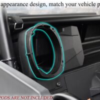 6.5" Adapter Brackets of Rear Seat Speaker Pods for Polaris RZR XP 1000/XP 4 1000 2024+ - Image 3