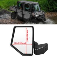 Door Mounted Side View Mirrors for Polaris Ranger XP 1000/Ranger 1000 Crew Mid-Size 570 SP Pro XD Full-Size(2PCS, Replace #2889241) - Image 7